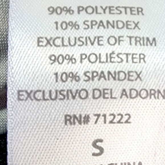 Jessica Simpson intimates  Babydoll Lingerie- SMALL- Black & White- Women's - Picture 14 of 14